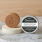 Shampoo Travel Soap | Tangerine Patchouli + Hempseed